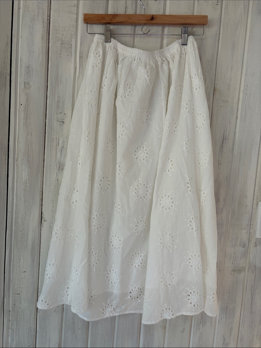 Neuflora Esme Skirt in White Eyelet